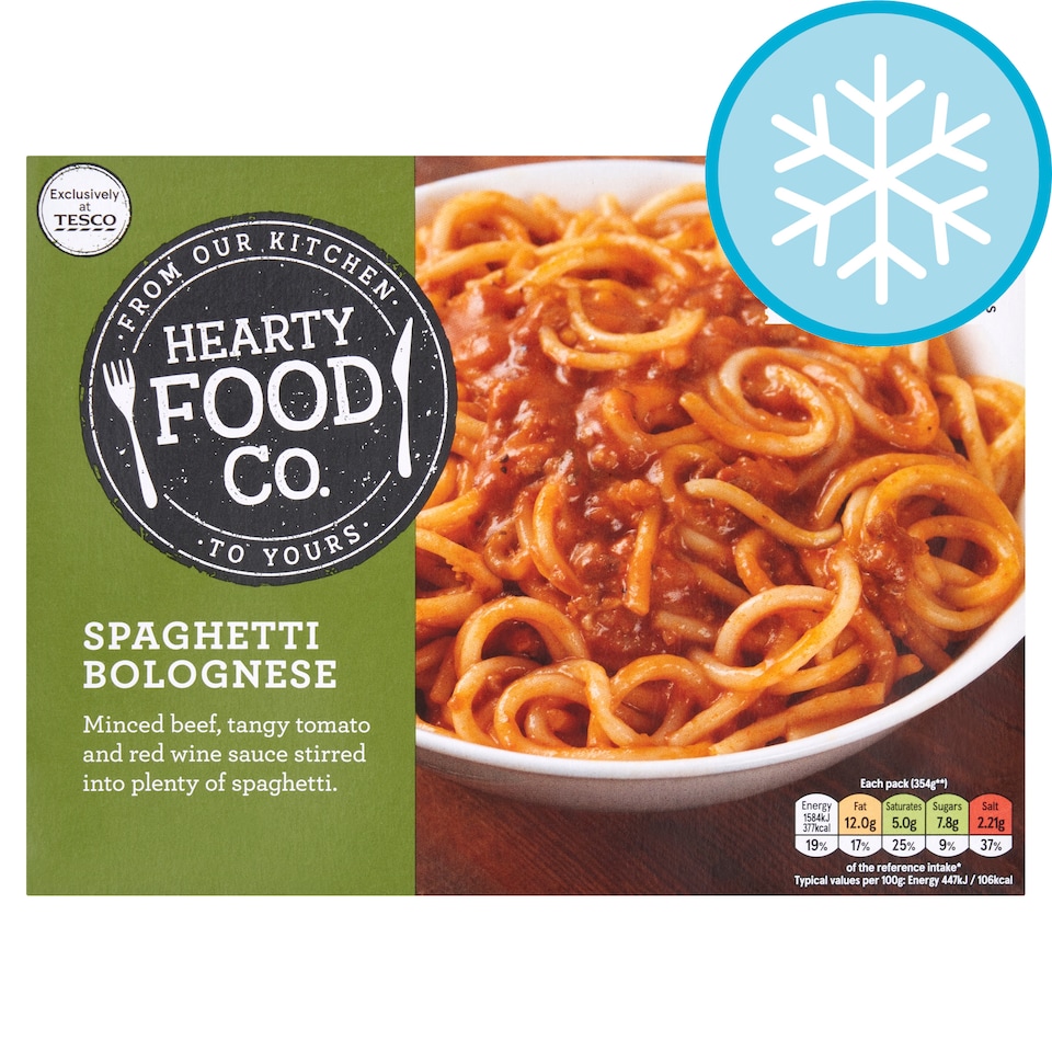 Hearty Food Co. Spaghetti Bolognese 400G