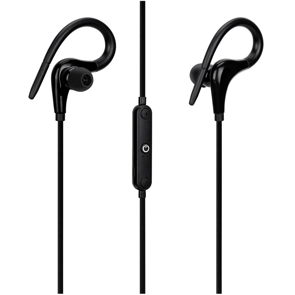 image 1 of Groov-E Sport Clips Earphones Black