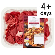 Tesco Northern Irish Diced Beef 400g 