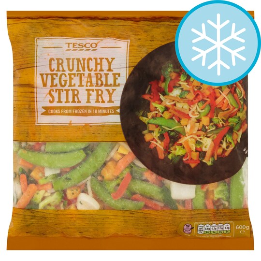 Tesco Crunchy Vegetable Stir Fry 600g Tesco Groceries
