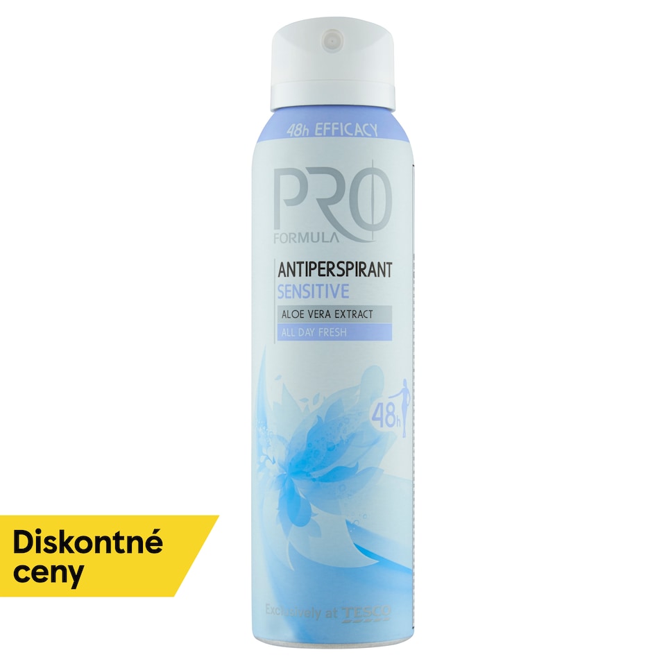 Tesco Pro Formula Sensitive antiperspirant dezodorant 150 ml