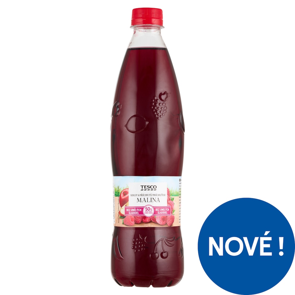 Tesco Raspberry Flavored Syrup 700ml