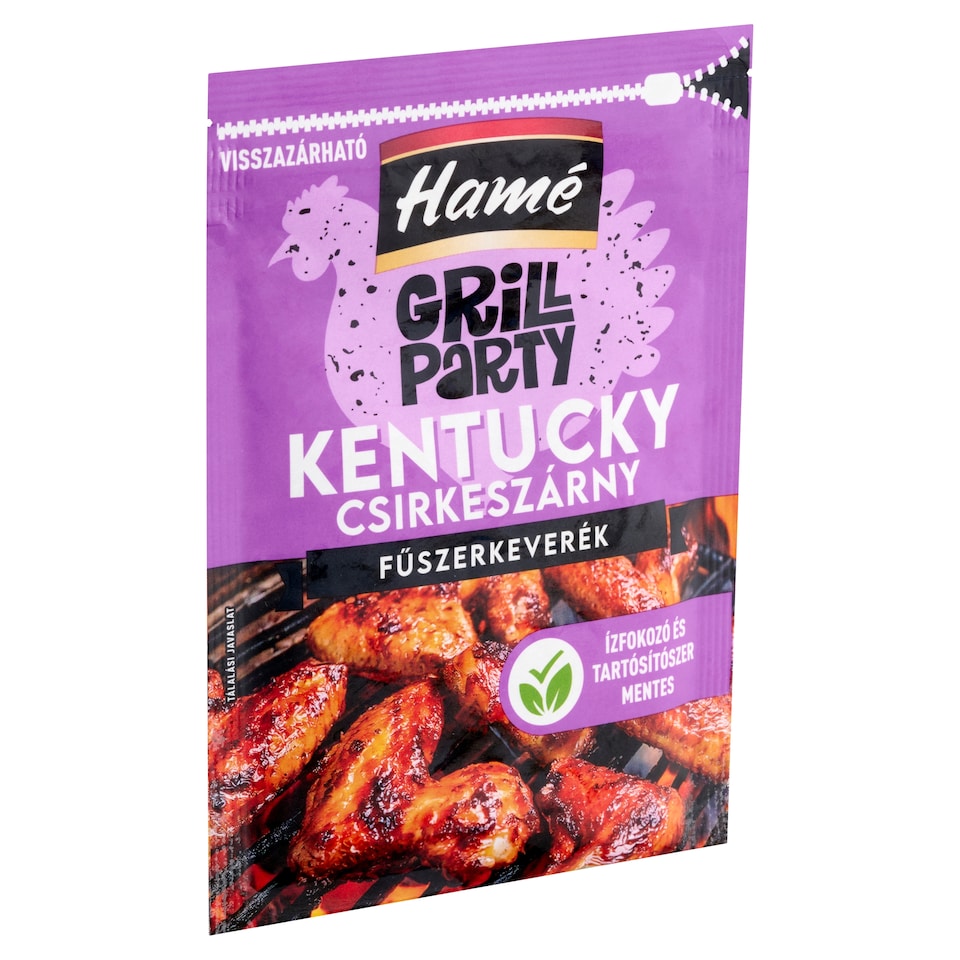 image 1 of Hamé Grill Party Kentucky Chicken Wings Seasoning Mix 28 g