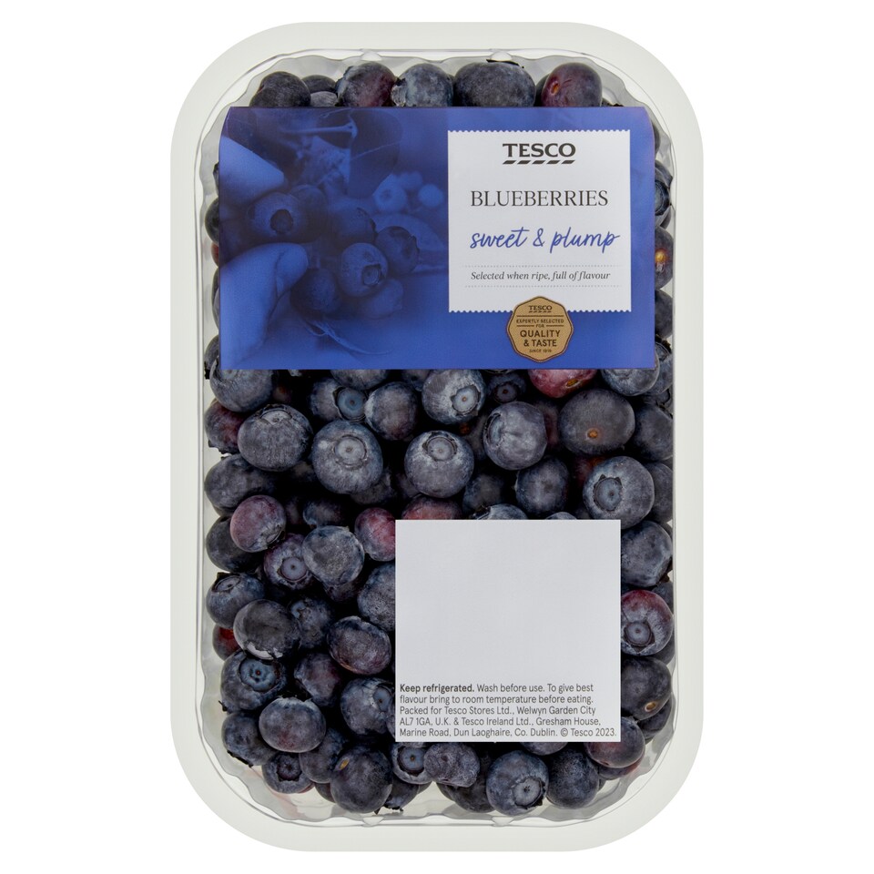Tesco Blueberry 375G