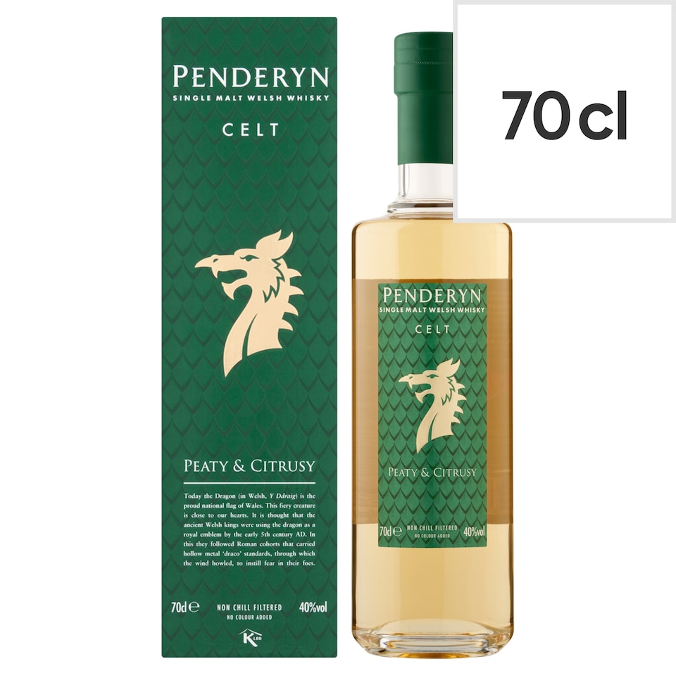 Penderyn Celt Single Malt Welsh Whisky 70cl