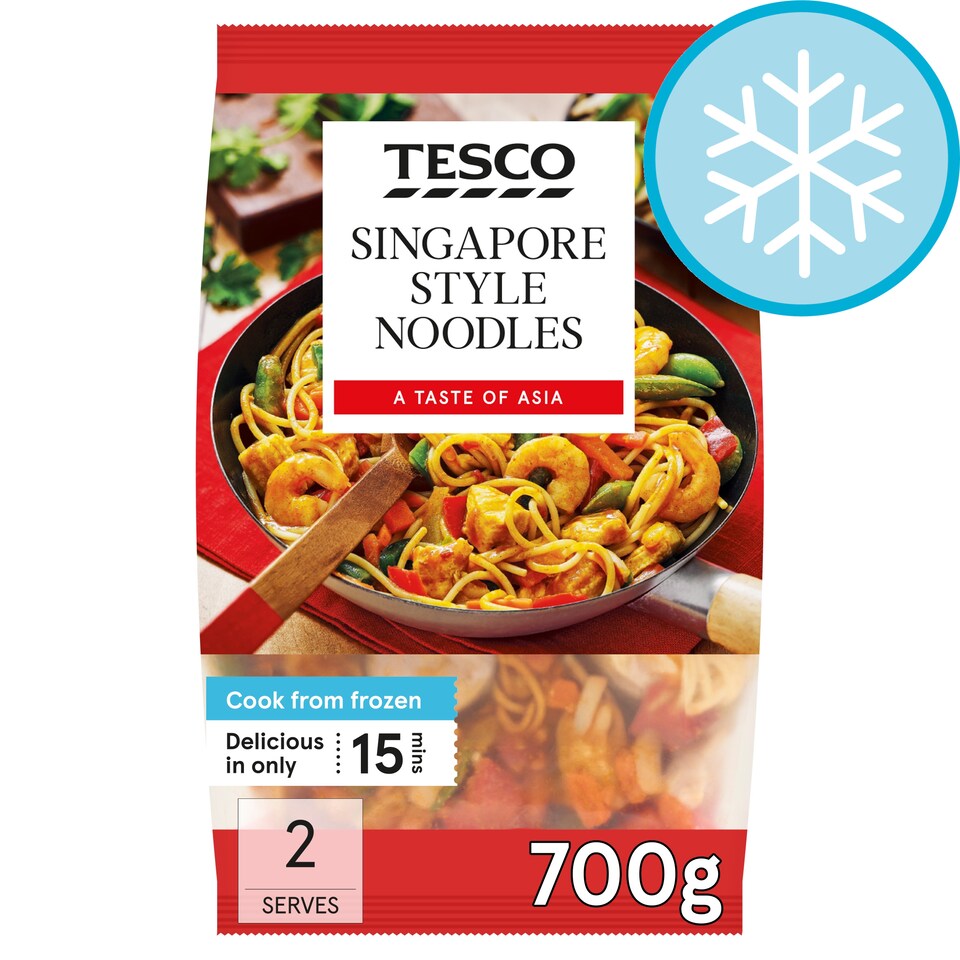 Tesco Singapore Style Noodles 700g