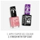 image 2 of Rimmel Super Gel Nail Polish Pop Princess 12Ml