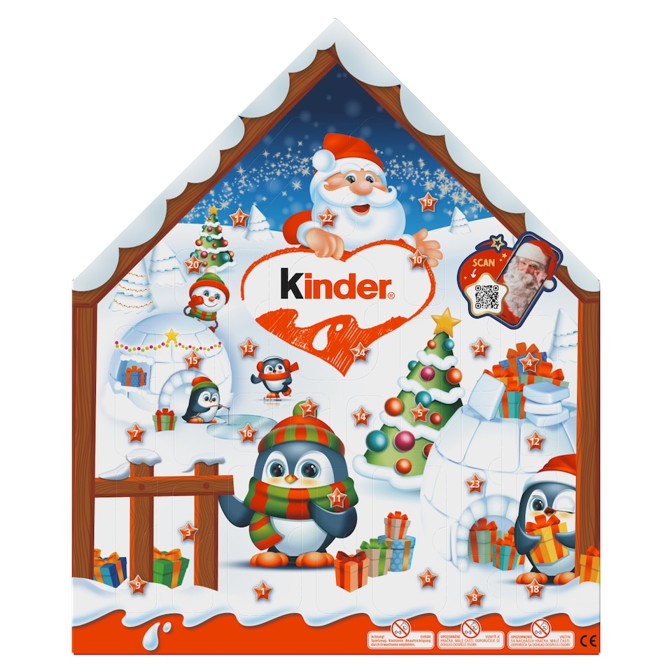 Kinder Adventní kalendář 24 ks 184g