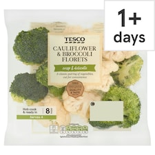 Tesco Cauliflower & Broccoli Florets 400G (M)