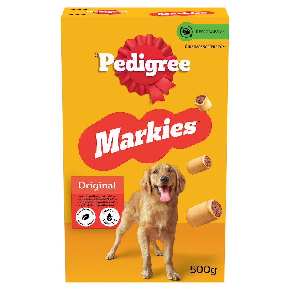 Pedigree Markies Original Complementary Pet Food for Adult Dogs 500 g