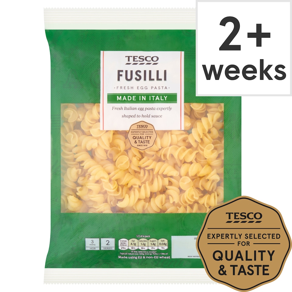 Tesco Fusilli 300G
