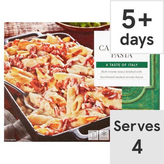 Tesco Carbonara Pasta Bake 1.5Kg Tesco Groceries