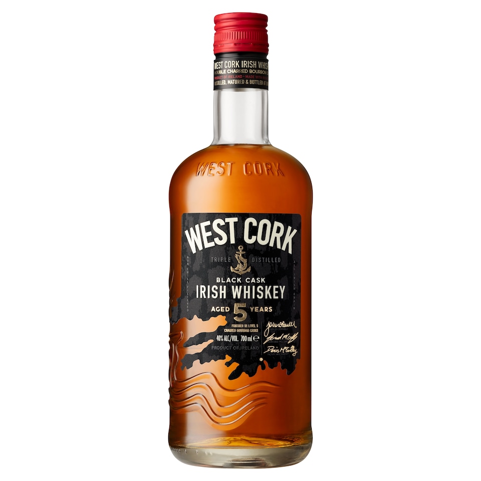 West Cork Black Cask Irish Whiskey 700Ml