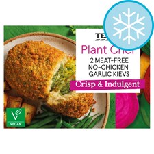 Tesco Plant Chef 2 Meat-Free No-Ckn Garlic Kievs 280G
