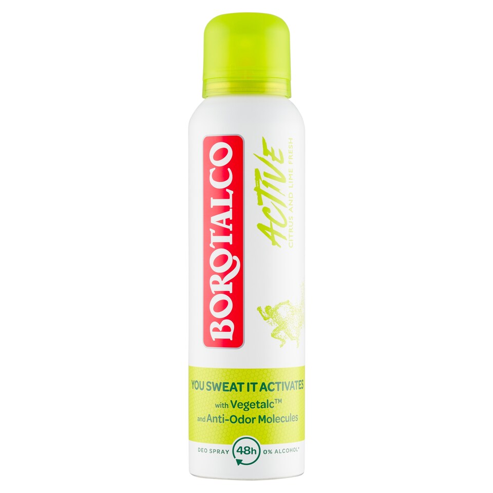 Obrázek 1 pro produkt Borotalco Active Citrus and Lime Fresh antitranspirant sprej 150ml