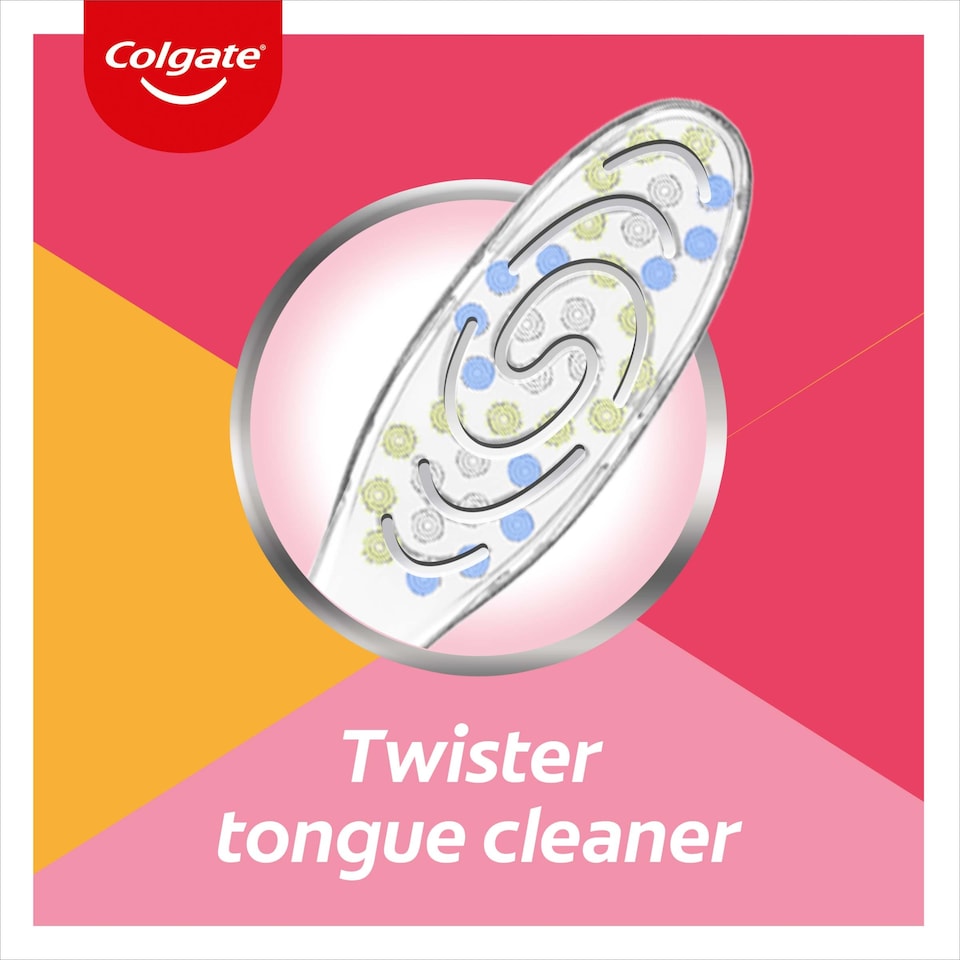 image 1 of Tooth Brush Colgate Twister Design Edition 4pack