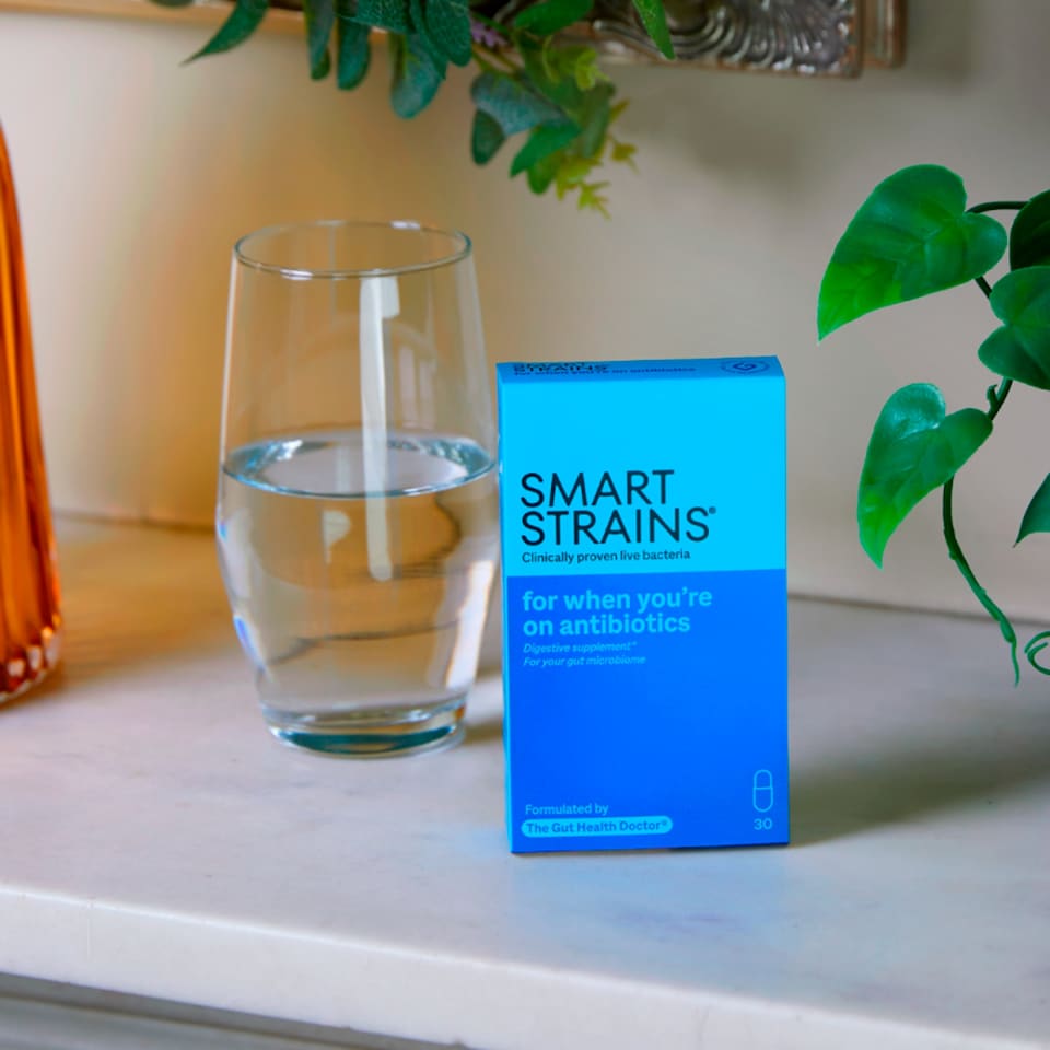 image 1 of SMART STRAINS probiotics for when you're on antibiotics & travelling - 20 Capsules