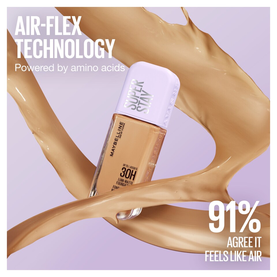 image 1 of Maybelline Super Stay Lumi Matte Foundation, Shade 350, 30ml