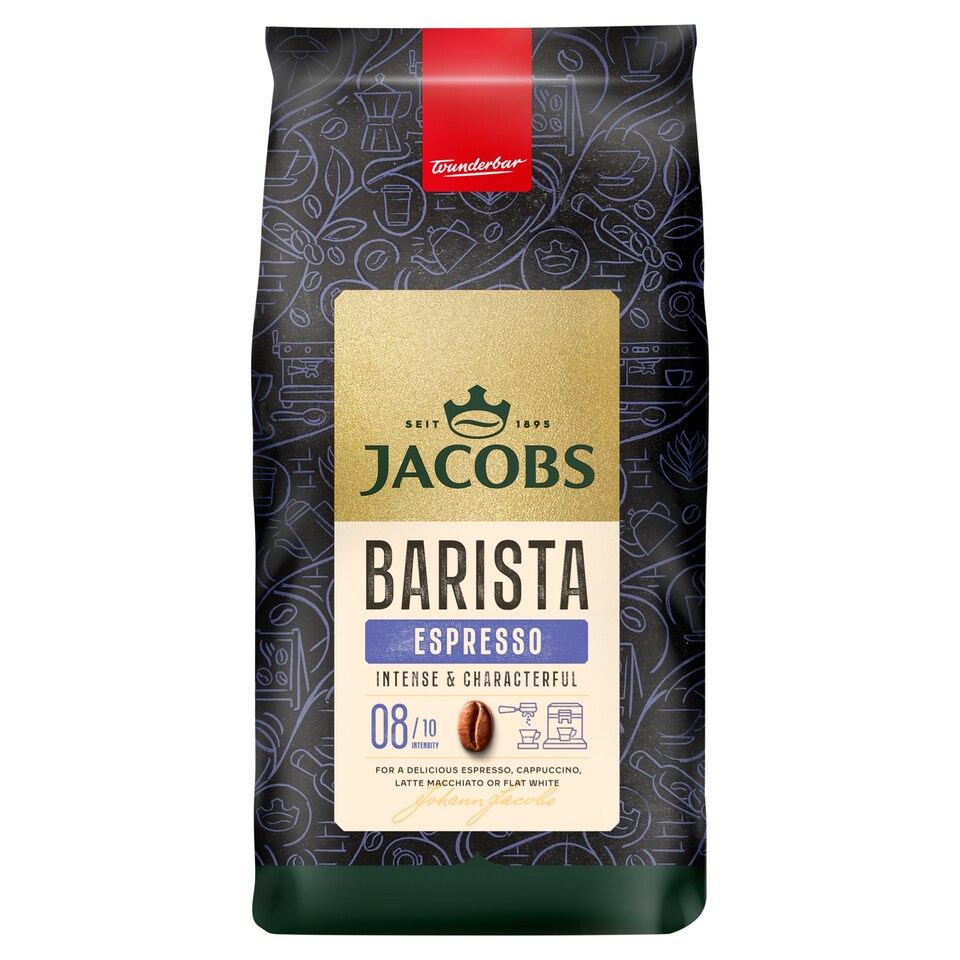 Jacobs Barista Espresso Roasted Coffee Beans 1000 g