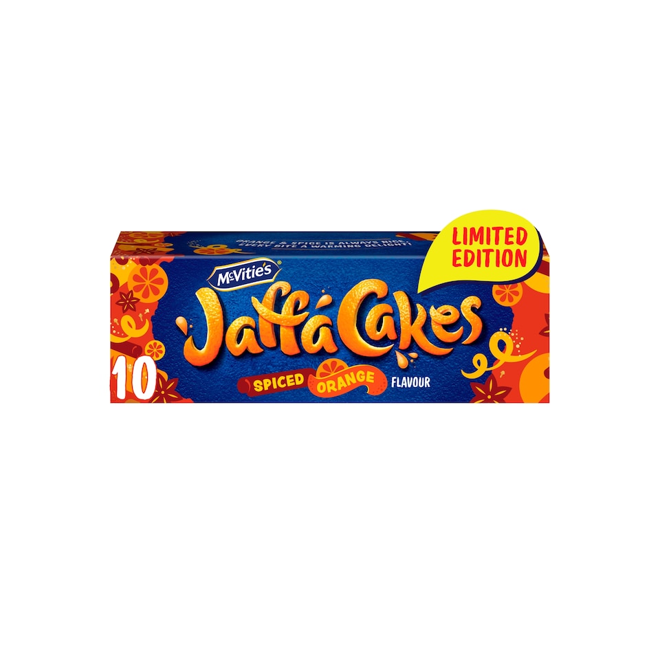 McVitie's Jaffa 10 Cake Spiced Orange Limited Edition