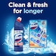 image 4 of Domestos Power 5 Toilet Rim Block Freshener Ocean 2x 50g