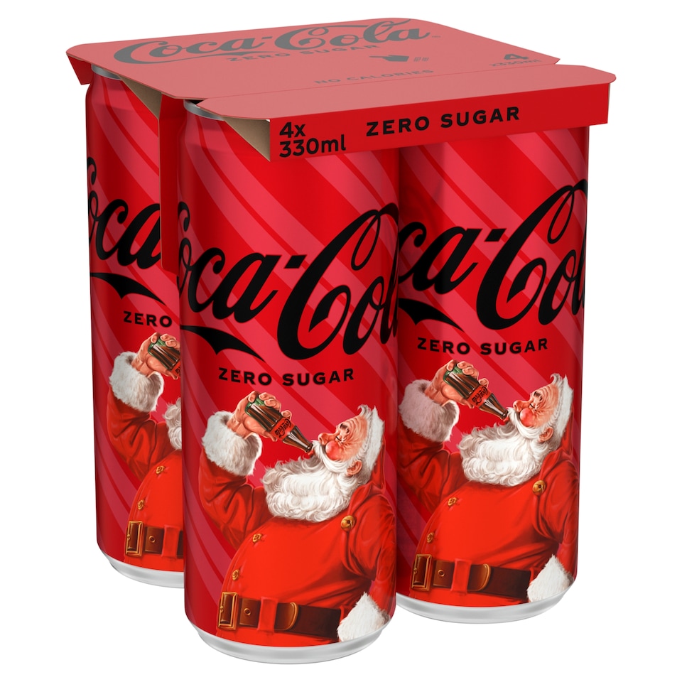 Coca Cola Zero 4X330ml Can