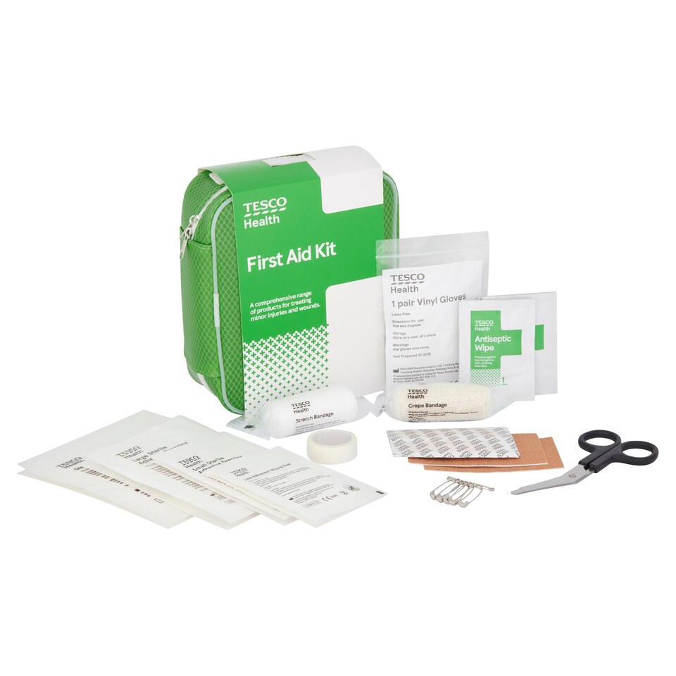 image 1 of Tesco Health Family First Aid Kit