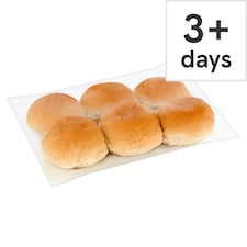 Tesco Soft White Rolls 6 Pack