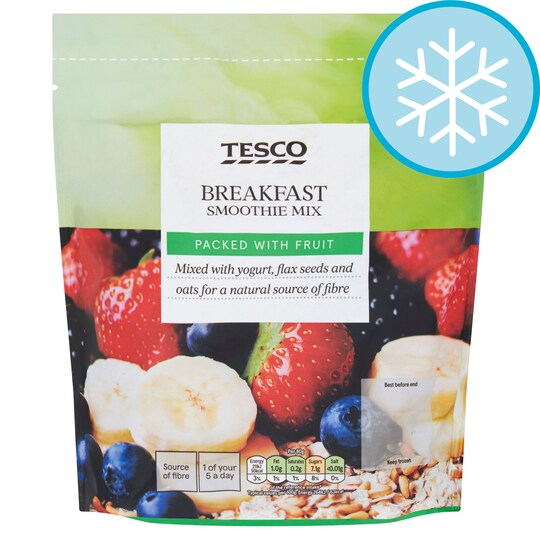 Tesco Breakfast Smoothie 500G Tesco Groceries