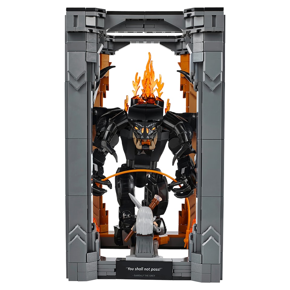 LEGO Icons 10367 Könyvkuckó: A Gyűrűk Ura: Balrog  1. kép