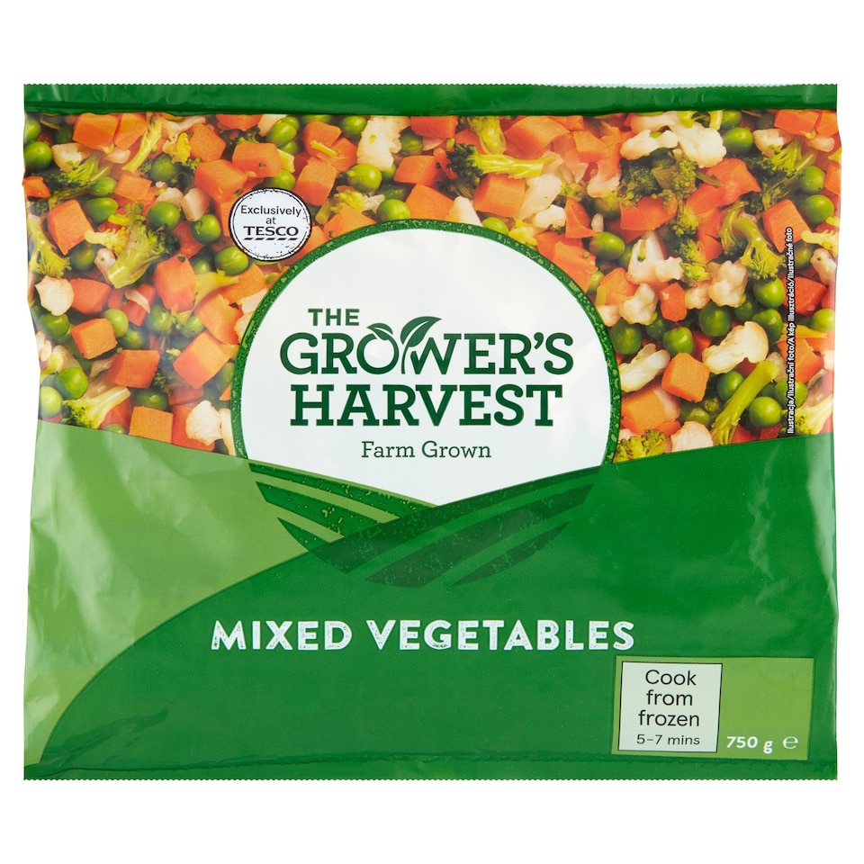 The Grower's Harvest gyorsfagyasztott zöldségkeverék 750 g