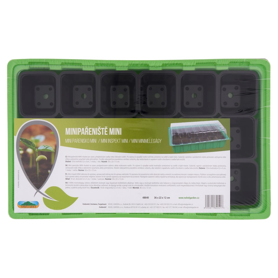 Nohel Garden Mini Mini Hot Bed 36 x 22 x 12 cm