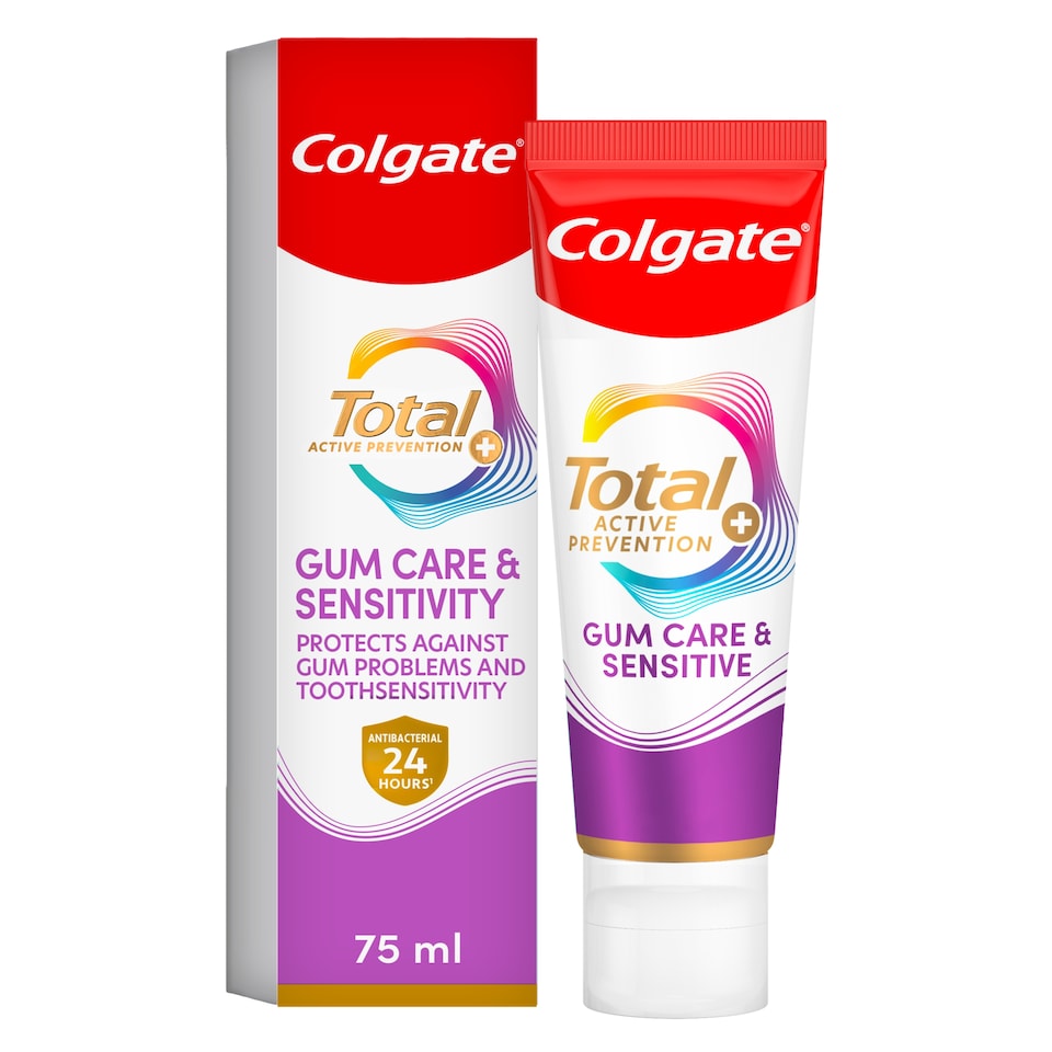 image 1 of Colgate Total Active Prevention+ Gum Care & Sensitive Toothpaste 75ml