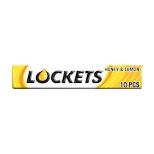 Lockets Honey And Lemon 10 Pack