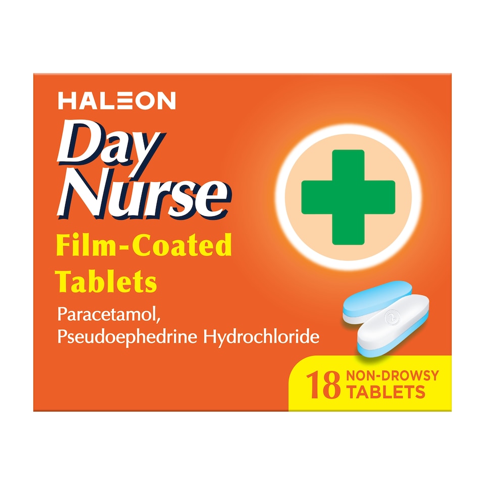 Day Nurse 500/30MG 18 tablets