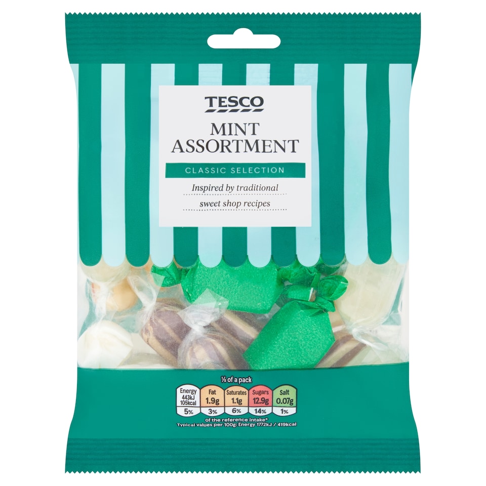 Tesco Mint Assortment 200G