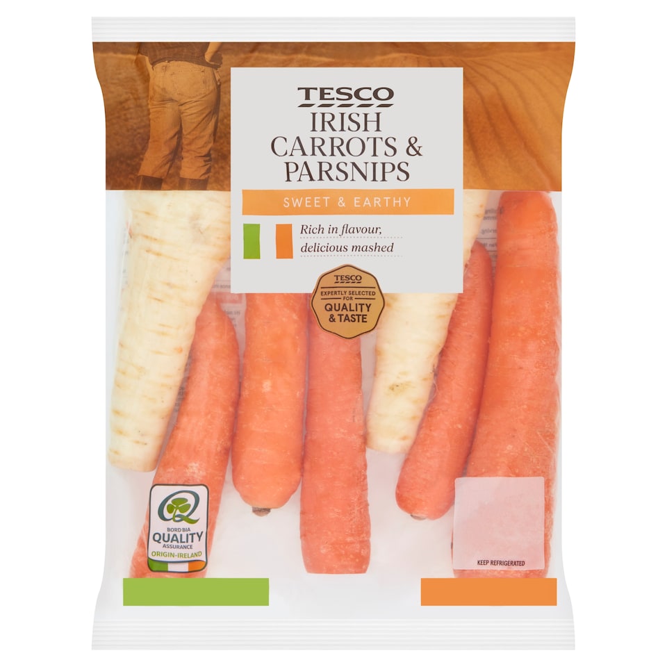 Tesco Carrots And Parsnips 750G