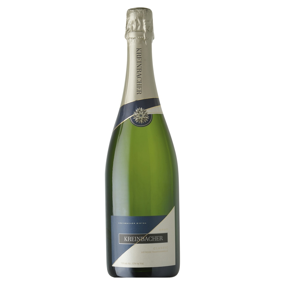 Kreinbacher Brut Classic Minőségi száraz fehér pezsgő 12,5% 0,75 l