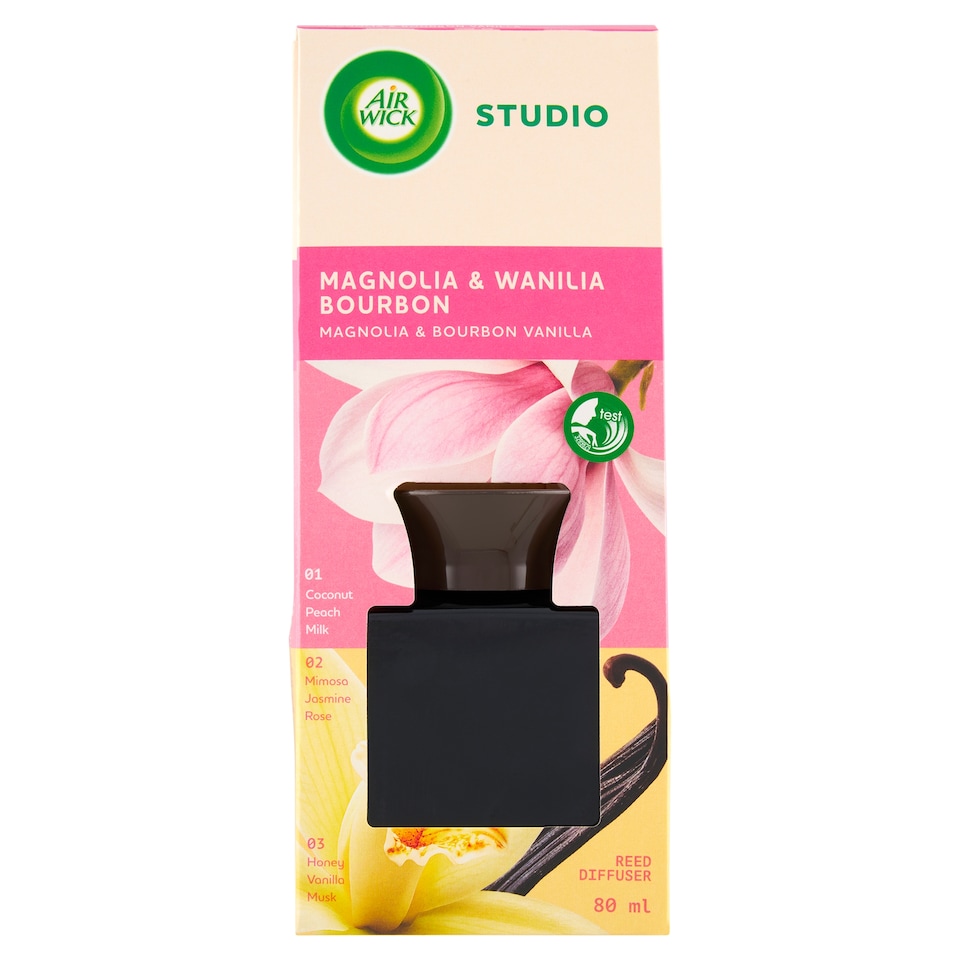 obrázok 1 z Air Wick Vonné tyčinky magnólia a bourbonská vanilka 80 ml