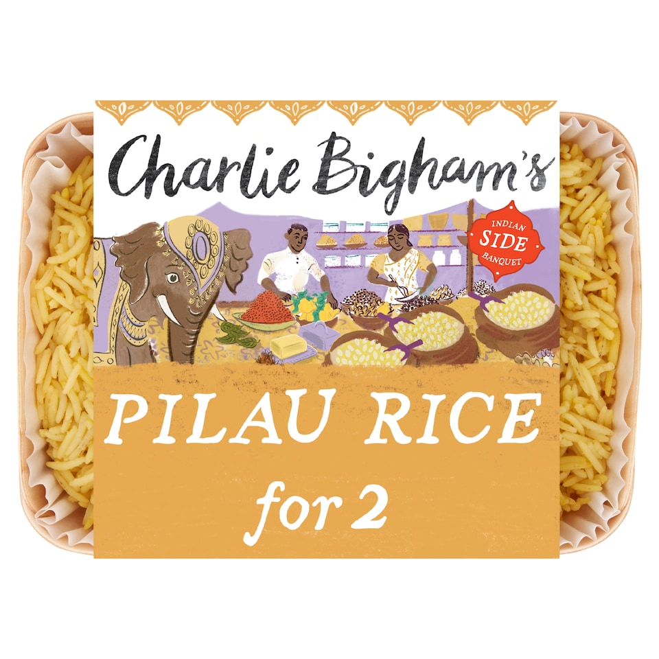 Charlie Bigham's Pilau rice 350g 