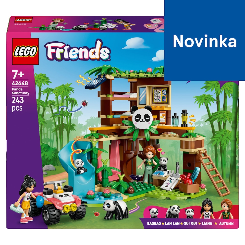 image 1 of LEGO Friends 42648 Panda Sanctuary Animal Care