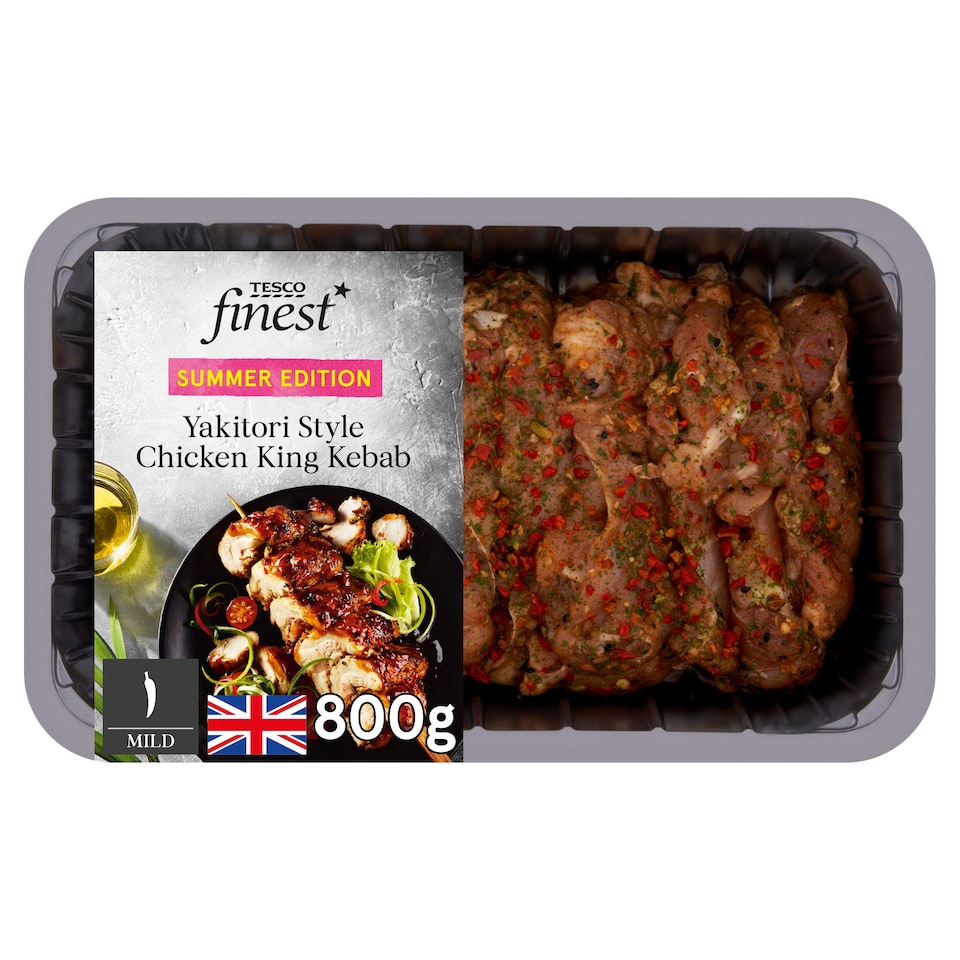 Tesco Finest Yakitori Style Chicken King Kebab 800g