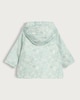 image 2 of F&F Baby Floral Print Hooded Shower Resistant Jacket in Mint