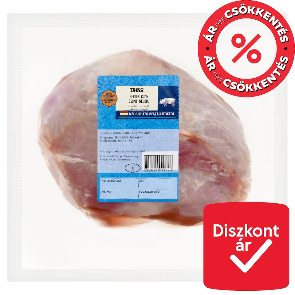 Tesco Pork Thigh Cuts Boneless