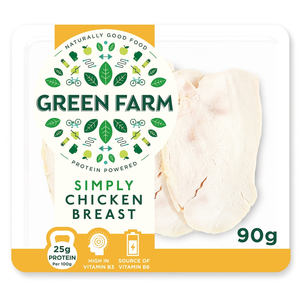 Green Farm Sliced Chicken Breast 90G