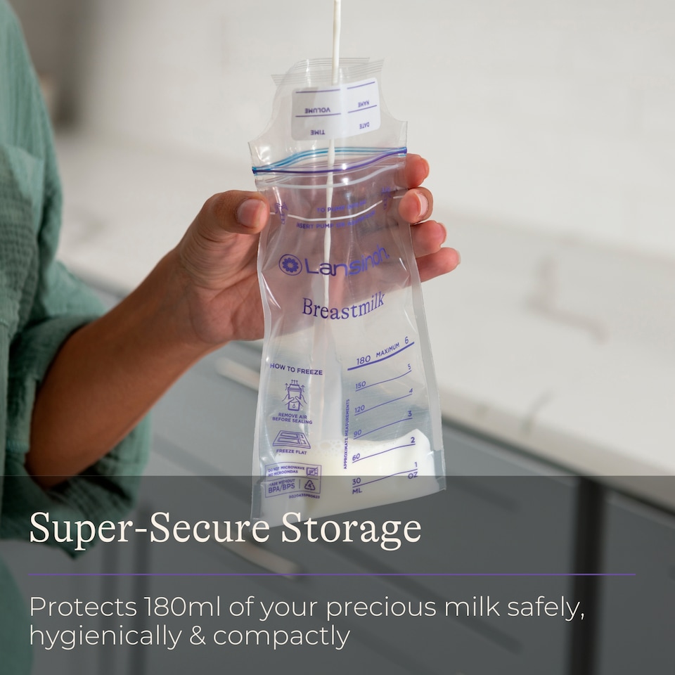 image 1 of Lansinoh Breastmilk Storage Bags 25 Pack