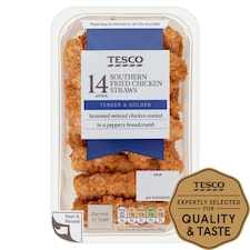 Tesco Southern Fried Chicken Straws 168g