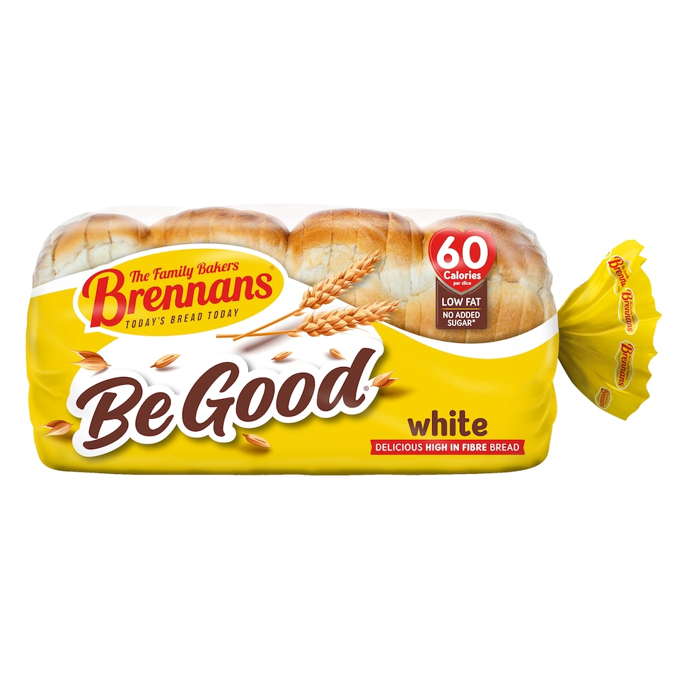 Brennans Be Good White Bread 600g