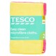 image 1 of Tesco Microfibre Cloths 2 Pack