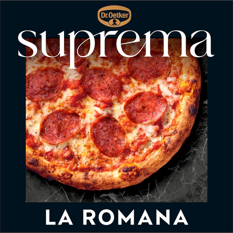 image 1 of Dr. Oetker Suprema La Romana Salami Sourdough Pizza 425g